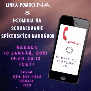 Bubbly CH. (London U.K.) Linka pomoci a komisia na schvaľovanie spíkerských nahrávok