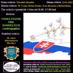Vzdelávanie pre dospelých 335 - 2023-01-23 Národná identita