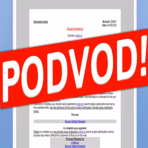Pozor na podvod s doménami!