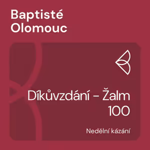 Díkůvzdání - Žalm 100 (8.11.2020)