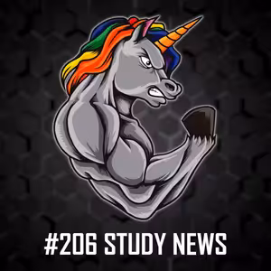 #206: Study News - Vliv šlofíku a motivační hudby během rozcvičky na kognitivní a fyzickou výkonnost, Co způsobuje selhání při těžkém dřepu?