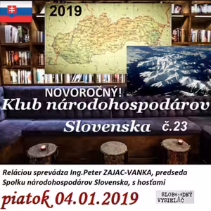 Klub národohospodárov Slovenska 23 - 2019-01-04
