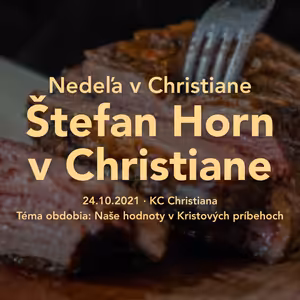 Nedeľa v Christiane - Štefan Horn v Christiane - Štefan Horn
