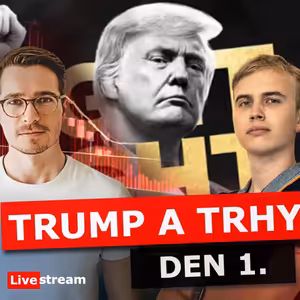 První prezident se svým meme coinem – Donald Trump úřaduje, trhy reagují... Live stream