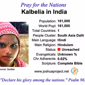 modlitby za NZES - Kalbelia v Indii