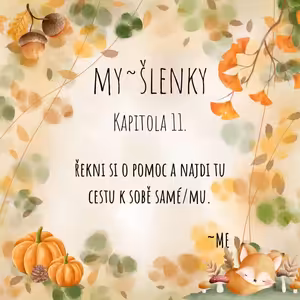 MY~ŠLENKY Kapitola 11. - Řekni si o pomoc a najdi cestu k sobě samé/mu