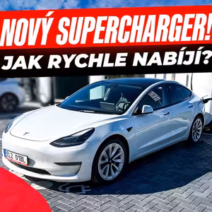 Nový Tesla Supercharger u D1 – Rytířsko / Jamné (TEST NABÍJENÍ)