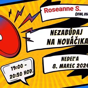 Nezabúdaj na nováčika - Roseanne S. (Utah, USA) - 8. 3. 2026