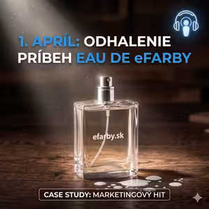 Marketingový hit s vôňou riedidla: Ako fiktívny parfém Eau de eFarby ovládol 1. apríl