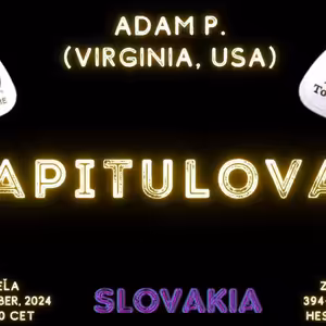 Adam P., (Virginia USA) KAPITULOVAŤ