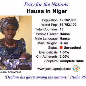 modlitby za NZES - Hausa v Nigeri