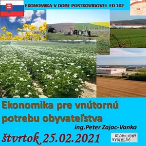 Ekonomická demokracia 102 - 2021-02-25 Ekonomika Slovenska v dobe postkovidovej III.