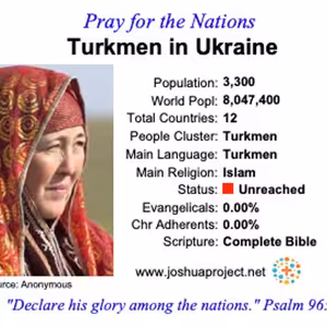 modlitby za NZES - Turkmeni na Ukrajine