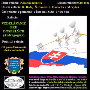 Vzdelávanie pre dospelých 319 - 2022-10-03 Národná identita