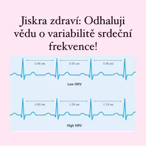 Jiskra zdraví: Odhaluji vědu o variabilitě srdeční frekvence!