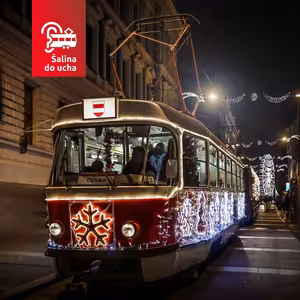 # 33 - „Vánoční šalina letos vyjede podeváté, ale poprvé s krbem a další vnitřní výzdobou,“ říká v podcastu Šalina do ucha tisková mluvčí DPMB, Hana Tomaštíková.