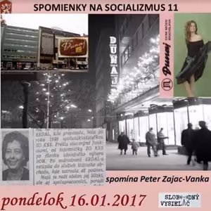 Spomienky na Socializmus 11 - 2017-01-16 Dom módy Dunaj v Bratislave a maloobchod za socializmu...