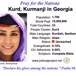 modlitby za NZES - Severní Kurdi v Gruzínsku