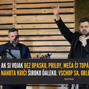 Vschop sa a manifestuj pokoj - Rasťo Majer