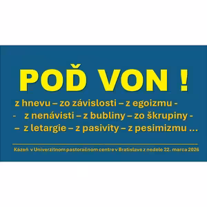 POĎ VON! Z hnevu, závislosti, ega, nenávisti, bubliny, letargie, pesimizmu ...