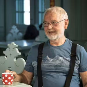 Stavitel Bezručovy chaty Jirka Stejskalík