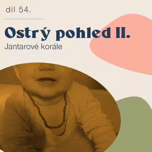# 54 Ostrý pohled - jantarové korále