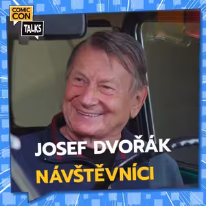 Josef Dvořák znovu za volantem Lady Nivy z Návštěvníků, vtipný rozhovor z Comic-Conu Prague