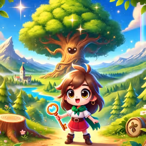 Kouzelný javor a ztracený klíč - Pohádka pro malé děti