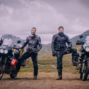 Ešus 3/11/2025 Pavel, Martin, motorky a Lesotho