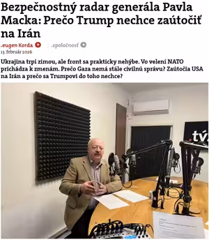 Security radar of General Pavel Macko - 151st edition