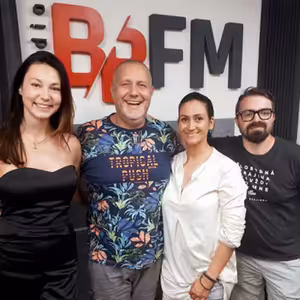 Basgitarista Oskar Rózsa v Popoludní s BB FM