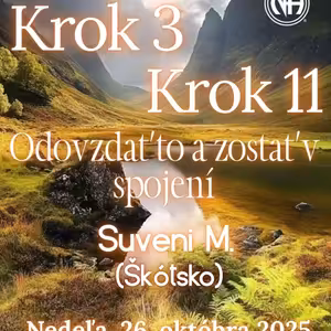 Odovzdať to a zostať v spojení - Suveni M. (Škótsko) - 26. 10. 2025