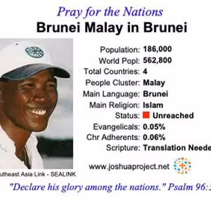 modlitby za NZES - Malaj v Bruneji