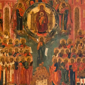 15. Ikona Bohorodičky "Z Teba sa raduje všetko tvorstvo"