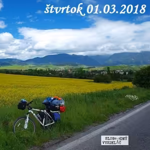 Očami vandráka 42 - 2018-03-01 Cyklovander z Vysokých Tatier cez Veľkú Fatru do Javoria. 1.časť.