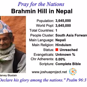 modlitby za NZES - Brahmin Hill v Nepale