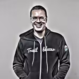 With Christine Marshall