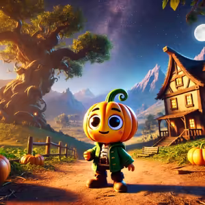 Strašidelná dobrodružství Emilky a dýňové skřítka