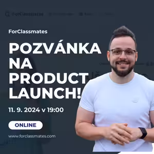 Pozvánka na Product Launch