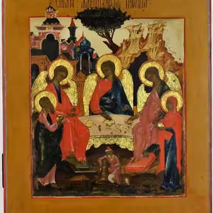 1. Ikona Svätej Trojice(starozákonnej)