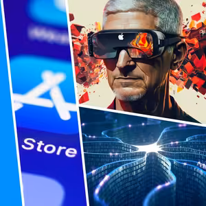 Využitelnost Apple Headsetu. iOS 17 a instalace aplikací mimo App Store. Služby a technologie, které sledujeme