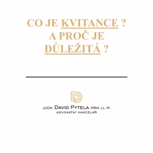 37: Co je kvitance? A proč je důležitá?