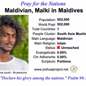 modlitby za NZES - Maldivian na Maledivách