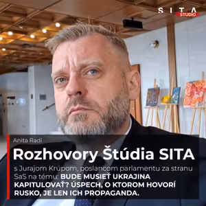 Juraj Krúpa o Ukrajine, prezidentovi Zelenskom a ruskej propagande | Štúdio SITA