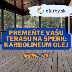 Premeňte vašu terasu na šperk: Karbolineum Olej