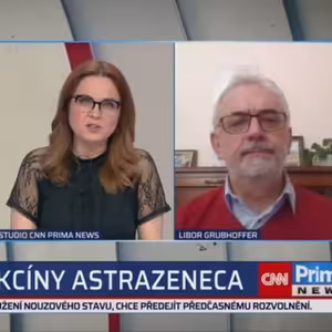 Petráš a Grubhoffer v pořadu 360 o vakcíně AstraZeneca