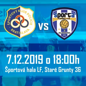 ŠTÚDIO: ŠKP Bratislava - HC Sporta Hlohovec 29:32