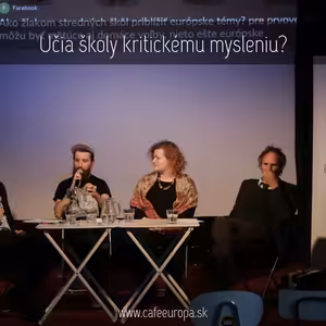 Podcast | Učia školy kritickému mysleniu?