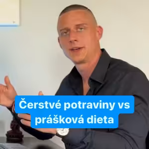 Čerstvé potraviny vs prášková dieta