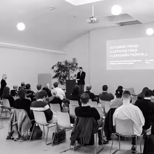 Autorské právo a licenční praxe v hudebním průmyslu · Rudolf Leška · záznam z přednášky